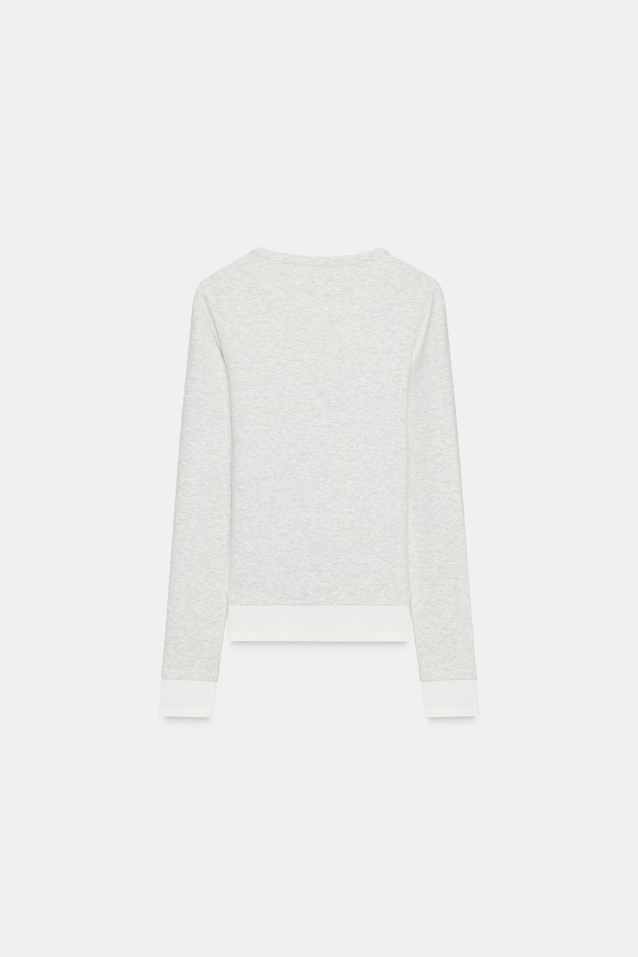 DOUBLE CONTRAST T-SHIRT